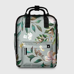 Рюкзак женский Цветы Цветочный Букет, цвет: 3D-принт