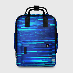 Рюкзак женский BLUE STRIPES, цвет: 3D-принт