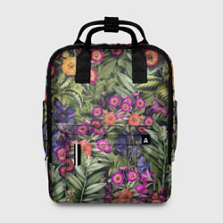 Женский рюкзак Цветы Фиолетовые Рудбеки