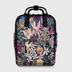 Рюкзак женский Цветы Летние В Цветущем Саду, цвет: 3D-принт