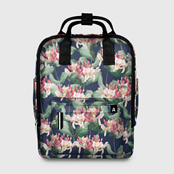 Рюкзак женский Цветы Деревенской Жимолости, цвет: 3D-принт
