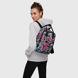 Рюкзак женский Цветочный летний паттерн Fashion trend, цвет: 3D-принт — фото 2