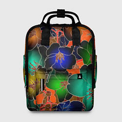 Рюкзак женский Vanguard floral pattern Summer night Fashion trend, цвет: 3D-принт