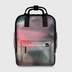 Рюкзак женский Современный разноцветный абстрактный узор, цвет: 3D-принт