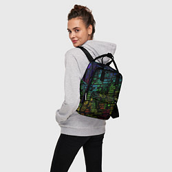 Рюкзак женский Прикольные популярные надписи, цвет: 3D-принт — фото 2