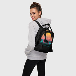Рюкзак женский Ретро утка, цвет: 3D-принт — фото 2