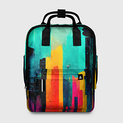 Рюкзак женский Уличный гранж стиль, цвет: 3D-принт