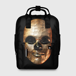 Рюкзак женский Золотая маска Хэллоуин, цвет: 3D-принт