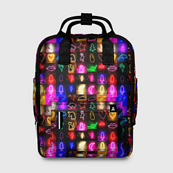 Женский рюкзак Neon glowing objects