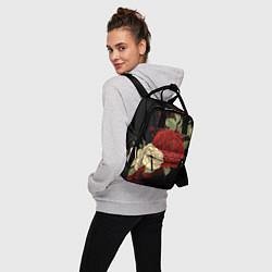 Рюкзак женский Прекрасные розы, цвет: 3D-принт — фото 2