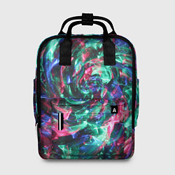 Рюкзак женский Цветной круговорот, цвет: 3D-принт