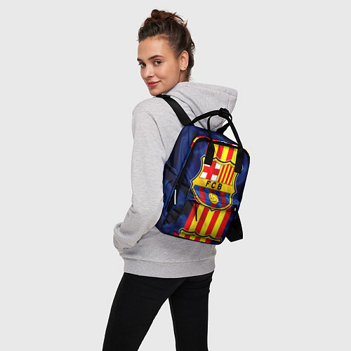 Женский рюкзак Фк Барселона Лого / 3D-принт – фото 3