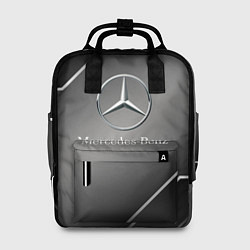 Рюкзак женский Mercedes Карбон, цвет: 3D-принт
