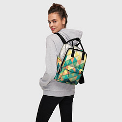 Рюкзак женский Мозаичный градиент, цвет: 3D-принт — фото 2