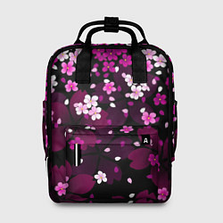 Женский рюкзак Маленькие розовые цветочки