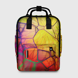 Женский рюкзак Абстрактные цветные фигуры