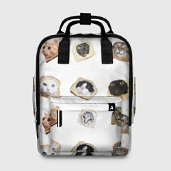 Рюкзак женский Хлебокоты, цвет: 3D-принт