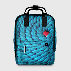 Рюкзак женский Спираль - минимализм, цвет: 3D-принт
