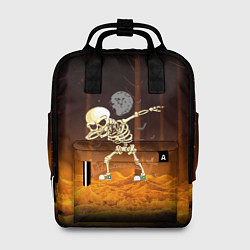 Рюкзак женский Skeletons dab - dark forest, цвет: 3D-принт