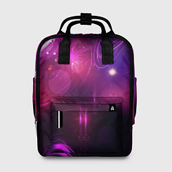 Женский рюкзак Фиолетовые неоновые блики