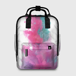 Рюкзак женский Яркий красочный дым, цвет: 3D-принт