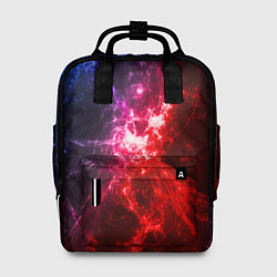 Рюкзак женский Вспышка в космосе, цвет: 3D-принт