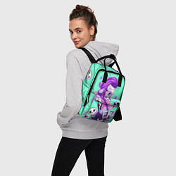 Рюкзак женский Эмз из Бравл Старс, цвет: 3D-принт — фото 2