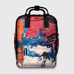 Рюкзак женский Текстура из красок, цвет: 3D-принт