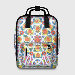 Рюкзак женский Кружевной узор мандала, цвет: 3D-принт
