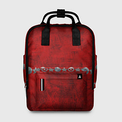 Женский рюкзак Красный градиент