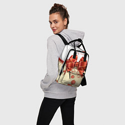 Рюкзак женский Подарочный бант с лентой, цвет: 3D-принт — фото 2