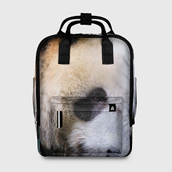 Рюкзак женский Загадочная панда, цвет: 3D-принт
