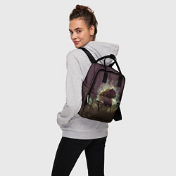 Рюкзак женский Сила медведя, цвет: 3D-принт — фото 2