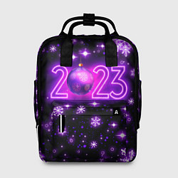 Рюкзак женский Новый 2023 год в неоне, цвет: 3D-принт