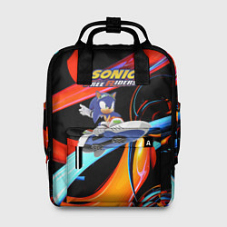Рюкзак женский Sonic Free Riders - Hedgehog, цвет: 3D-принт