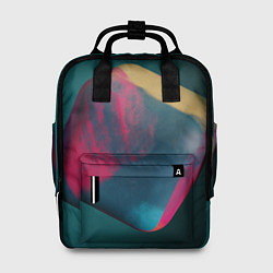 Рюкзак женский Абстрактный огромный куб, цвет: 3D-принт