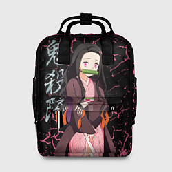 Рюкзак женский Незуко Камадо - сестра Танджиро, цвет: 3D-принт