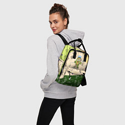 Рюкзак женский Кактус и кактусы, цвет: 3D-принт — фото 2