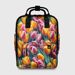 Женский рюкзак Роскошные тюльпаны