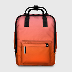 Женский рюкзак Оранжево-розовый градиент
