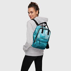 Рюкзак женский Морской бриз, цвет: 3D-принт — фото 2