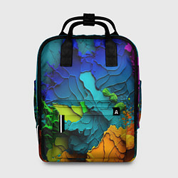Рюкзак женский Взрыв красок, цвет: 3D-принт