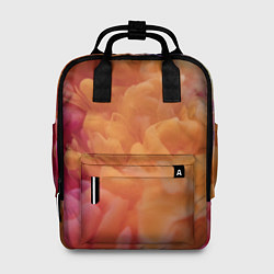 Рюкзак женский Разноцветный дым сгустки, цвет: 3D-принт