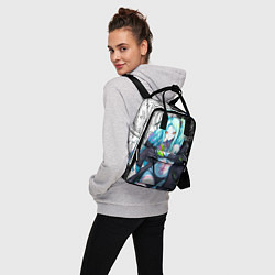 Рюкзак женский Ребекка из Киберпанка 2077, цвет: 3D-принт — фото 2