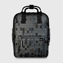 Рюкзак женский Digital pixel black, цвет: 3D-принт
