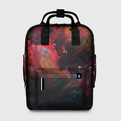 Женский рюкзак Разноцветные брызги краски