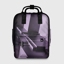 Женский рюкзак Фиолетовая геометрия