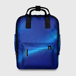 Рюкзак женский Blue dots, цвет: 3D-принт