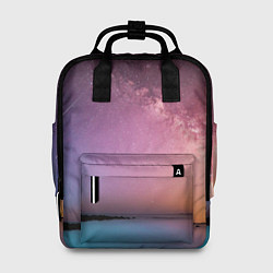 Рюкзак женский Магический космос, цвет: 3D-принт
