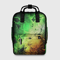 Женский рюкзак Зеленый взрыв